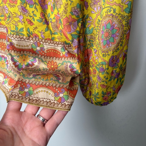 Current Air Floral Multicolor Women's Blouse - Picture 4 of 7